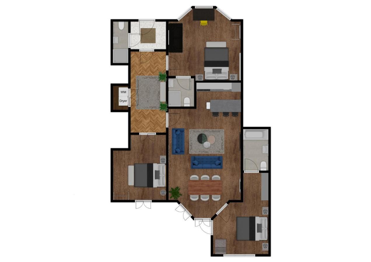 3 Bedroom Garden Apartment Opposite The Beach Brighton Exteriör bild